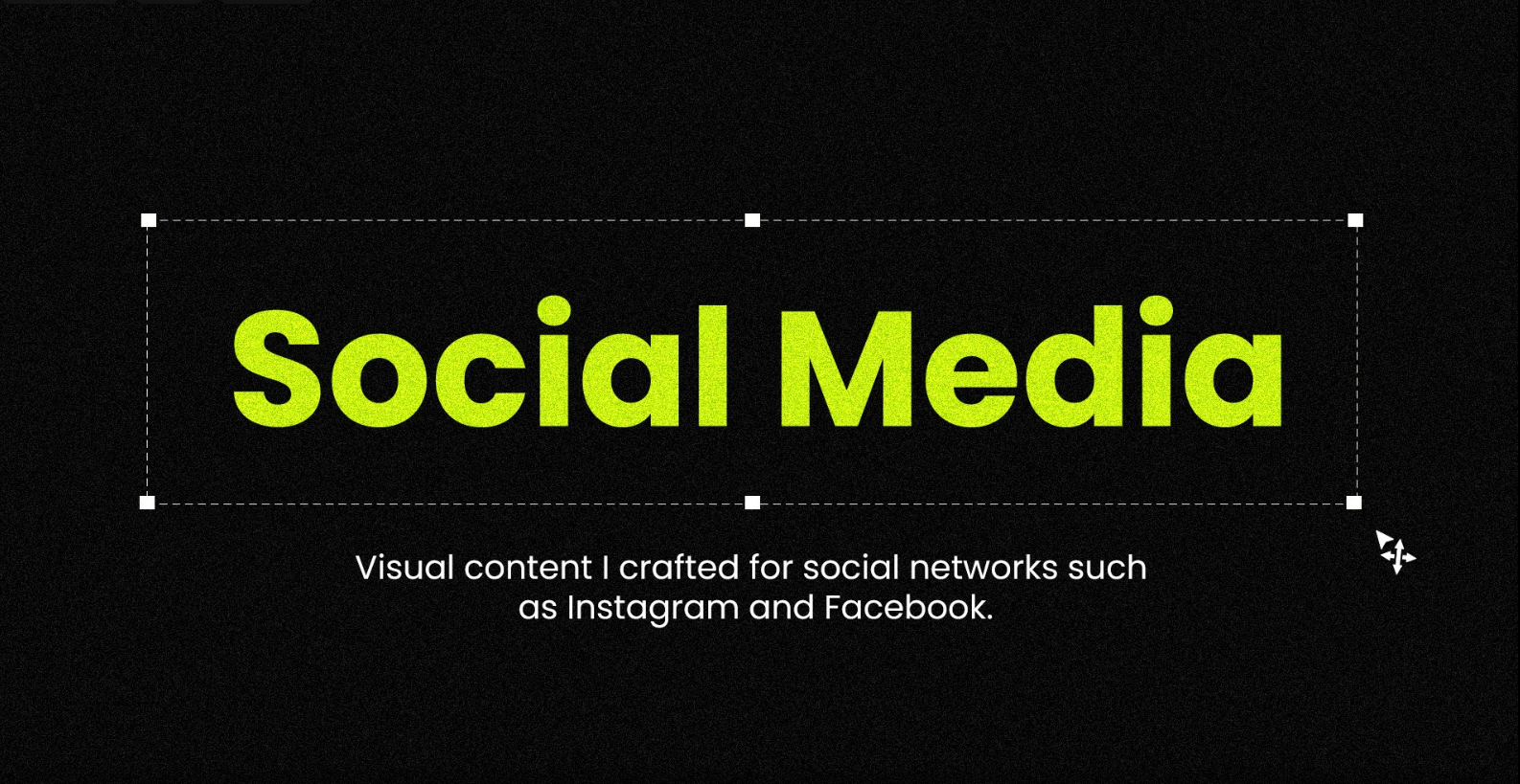 Social media showcase